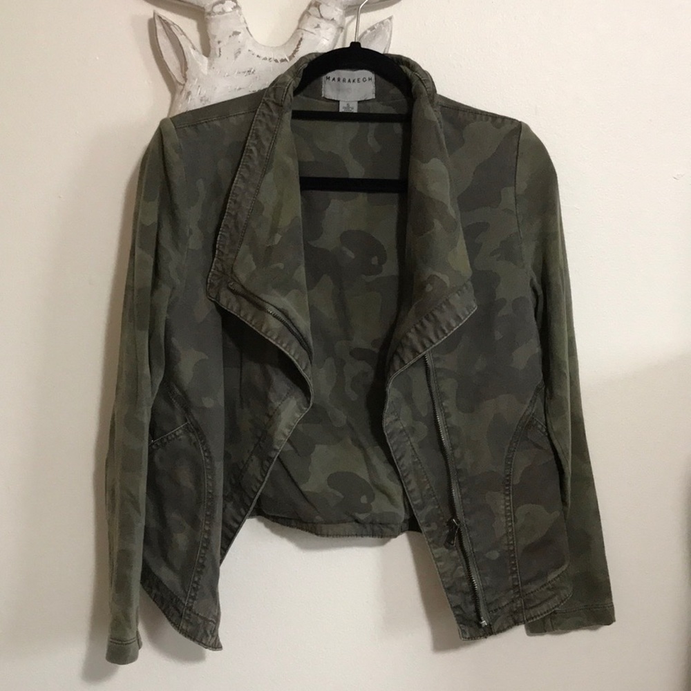 Marrakech Camouflage jacket from Anthropologie